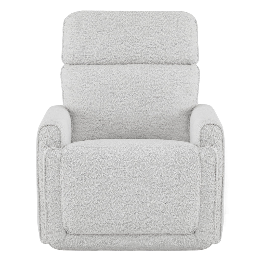 Elysian Power Swivel Nursery Glider Recliner with Adjustable Headrest