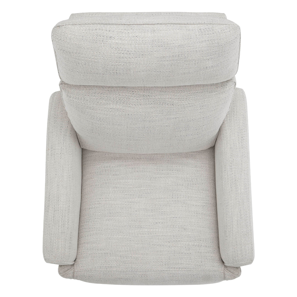 Elysian Power Swivel Nursery Glider Recliner with Adjustable Headrest