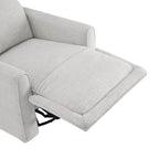 Elysian Power Swivel Nursery Glider Recliner with Adjustable Headrest