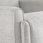 Elysian Power Swivel Nursery Glider Recliner with Adjustable Headrest