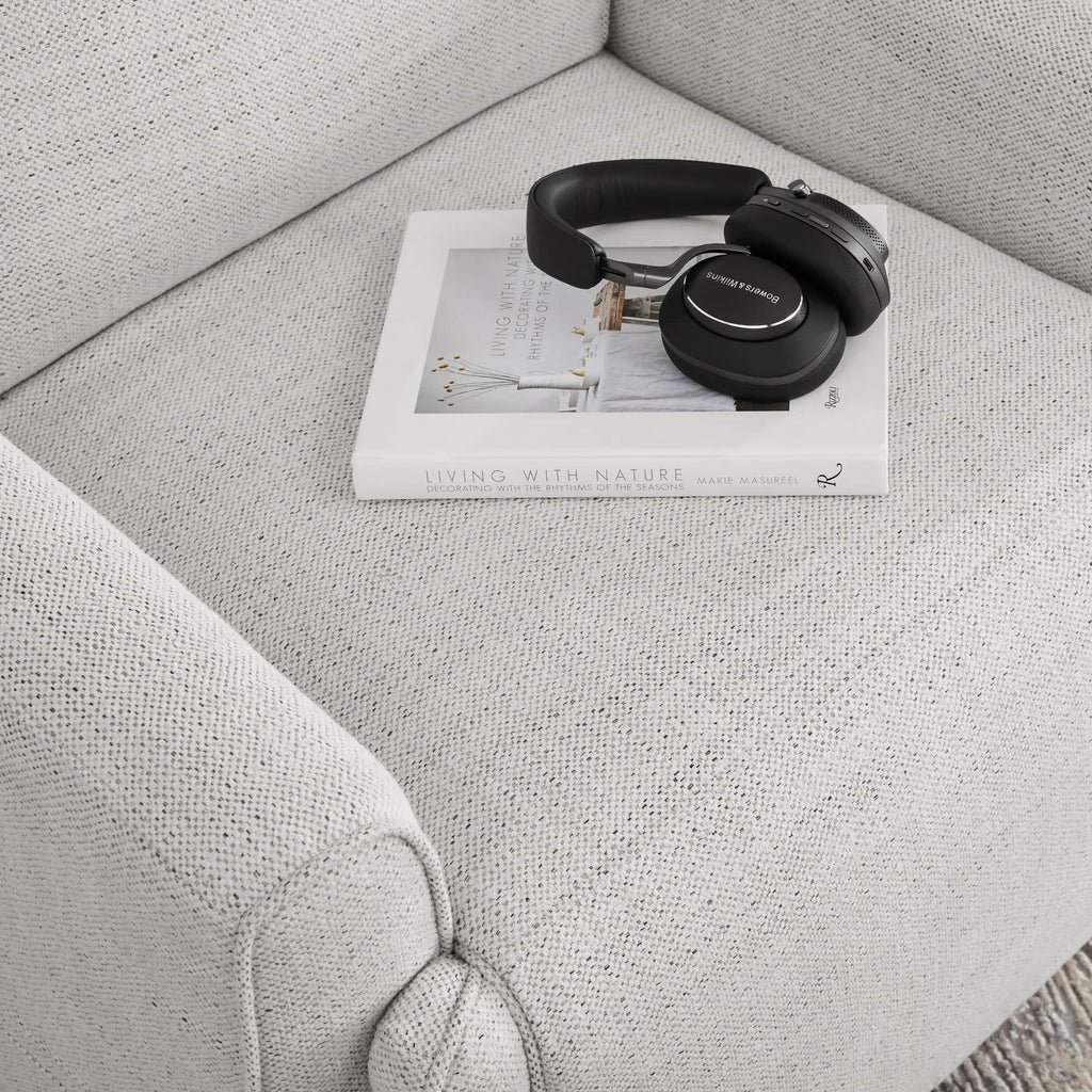 Elysian Power Swivel Nursery Glider Recliner with Adjustable Headrest