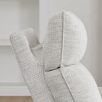 Elysian Power Swivel Nursery Glider Recliner with Adjustable Headrest