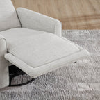 Elysian Power Swivel Nursery Glider Recliner with Adjustable Headrest