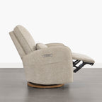 Errol Power Swivel Nursery Glider Recliner