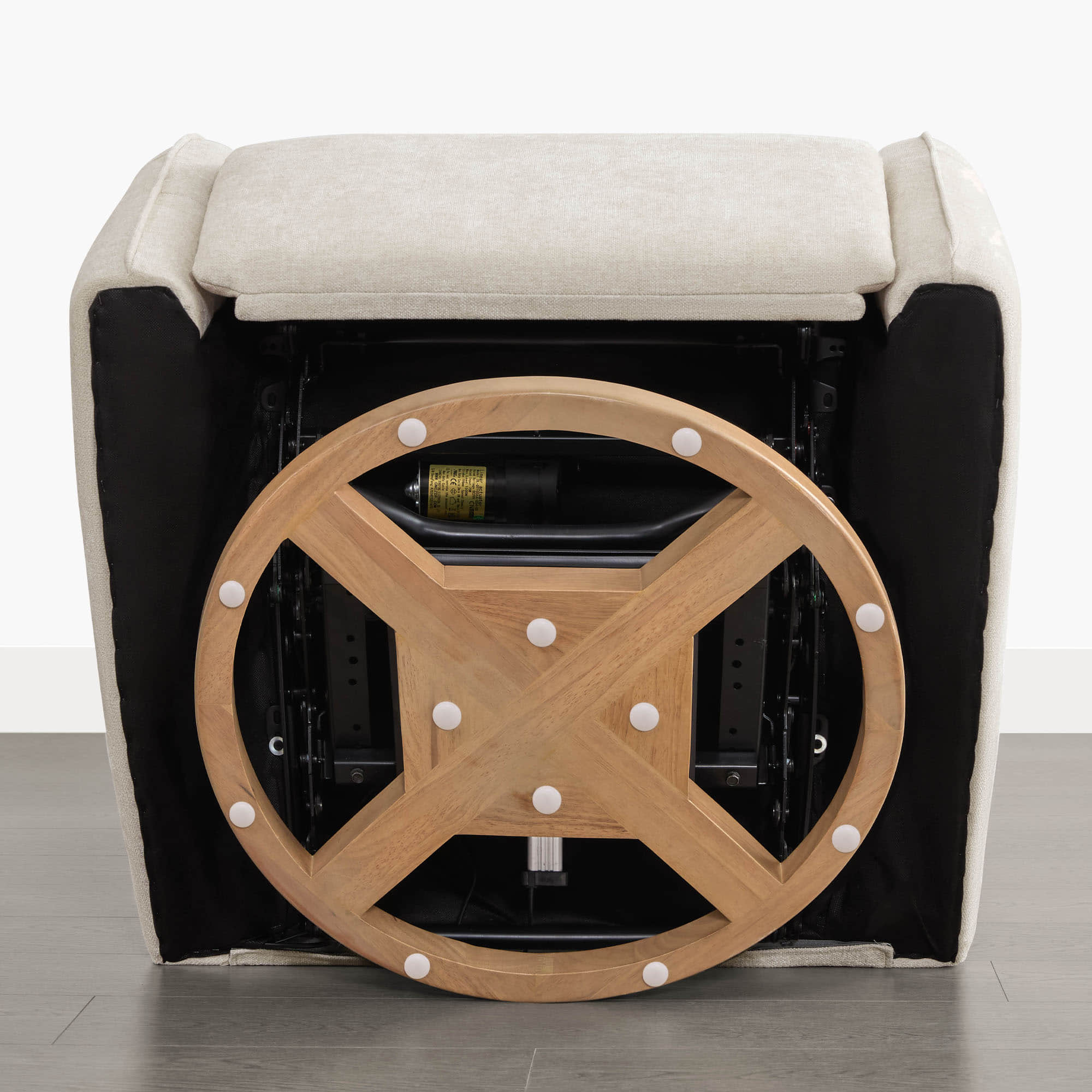 Errol Power Swivel Nursery Glider Recliner