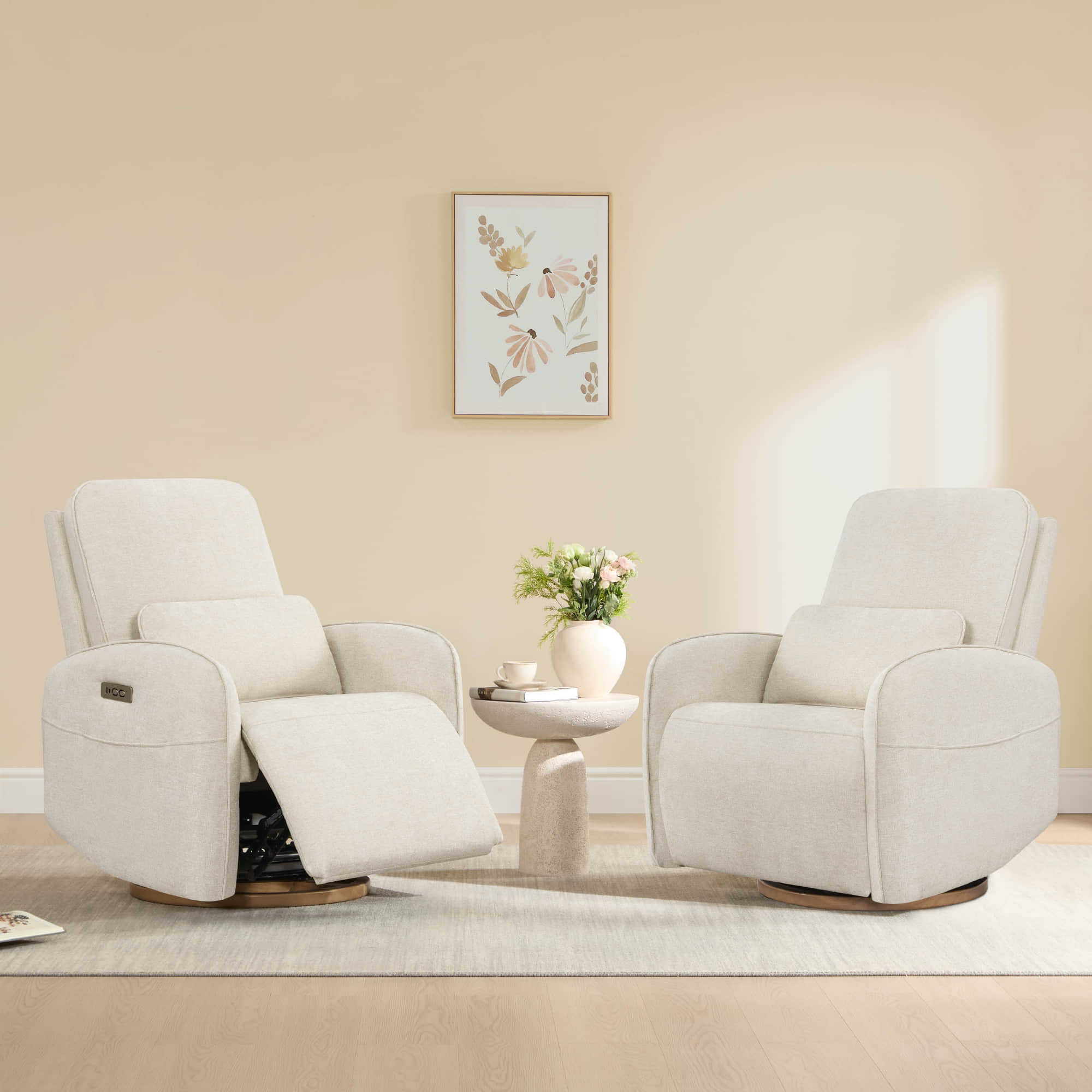 Errol Power Swivel Nursery Glider Recliner