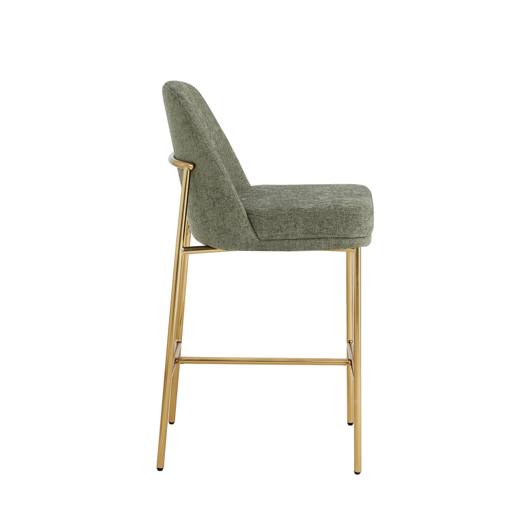 Golda Counter Stools with Metal Base