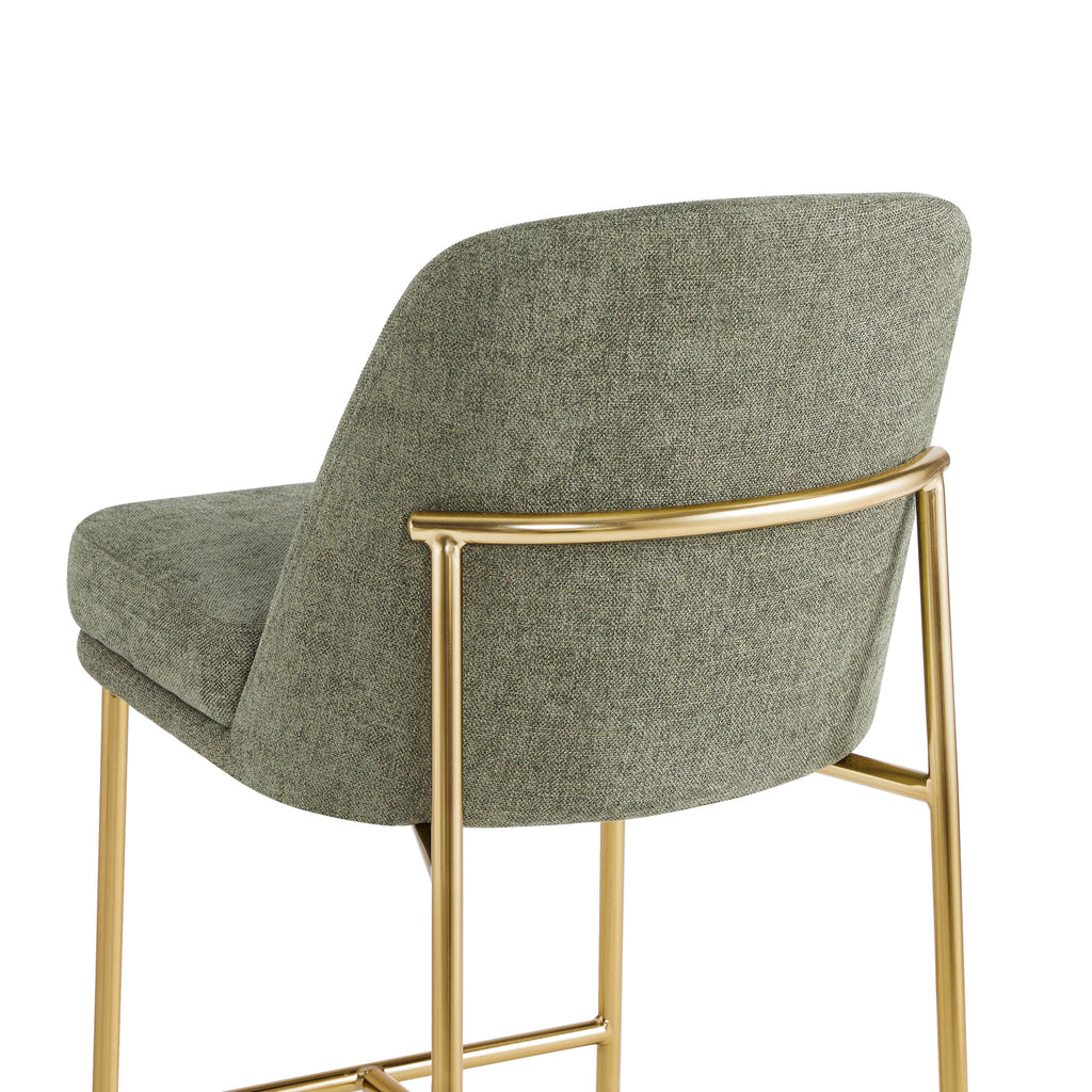 Golda Counter Stools with Metal Base