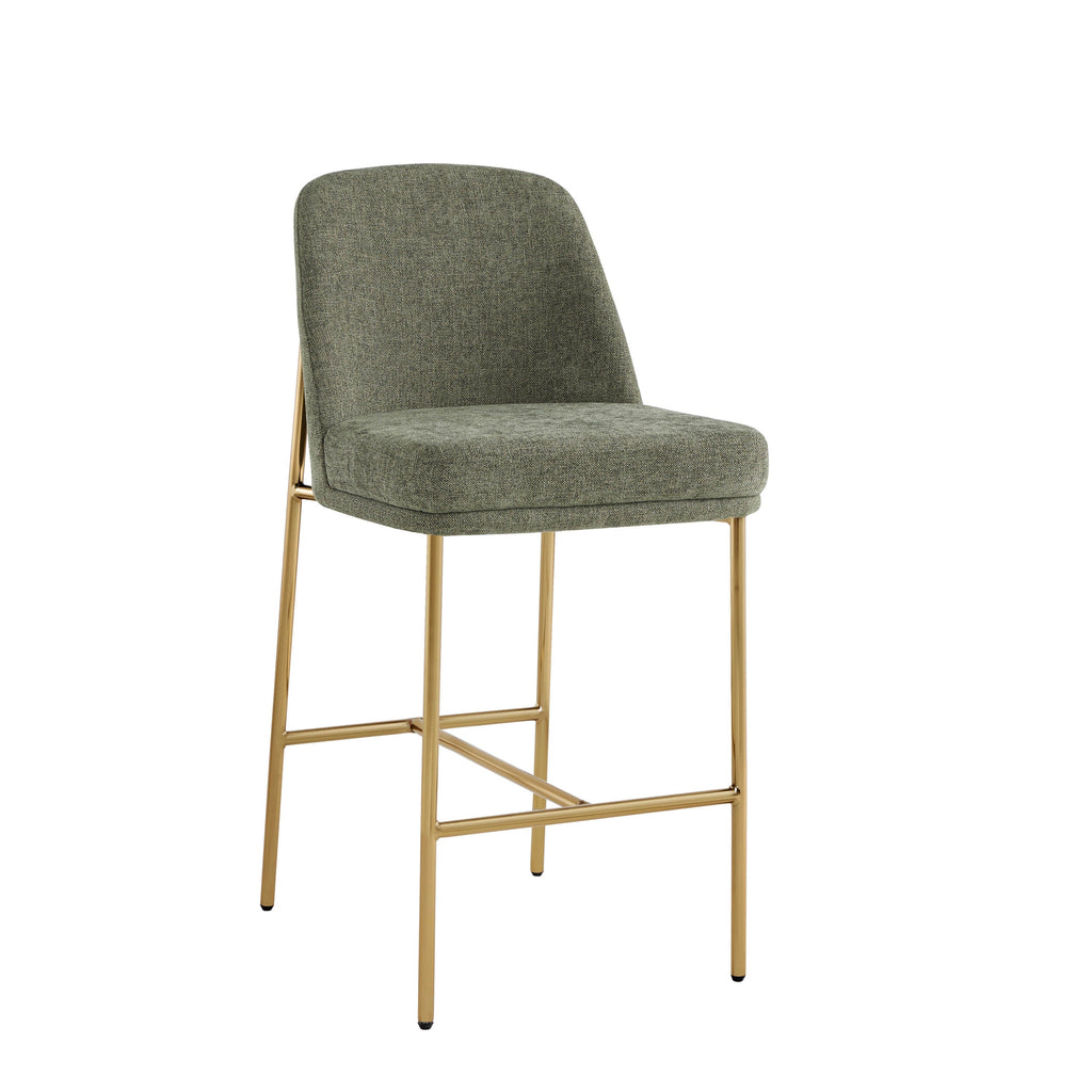 Golda Counter Stools with Metal Base