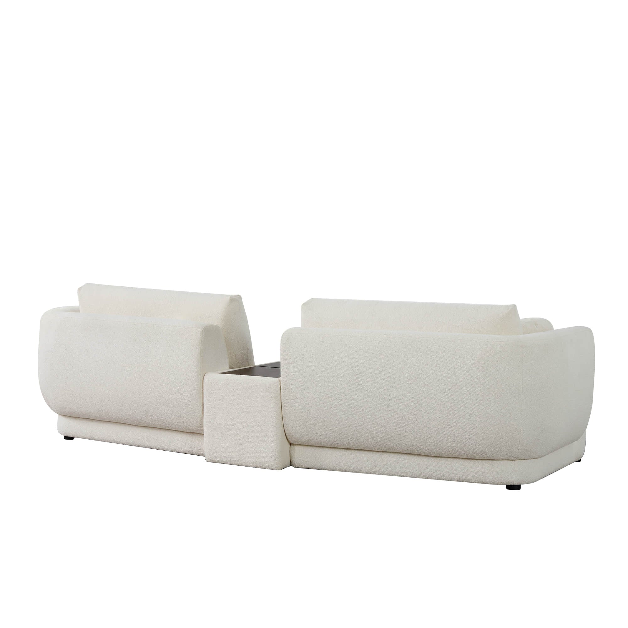 Grace 2-Seat Modular Curved Sofa – Generously Sized Design