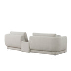 Grace 2-Seat Modular Curved Sofa – Generously Sized Design