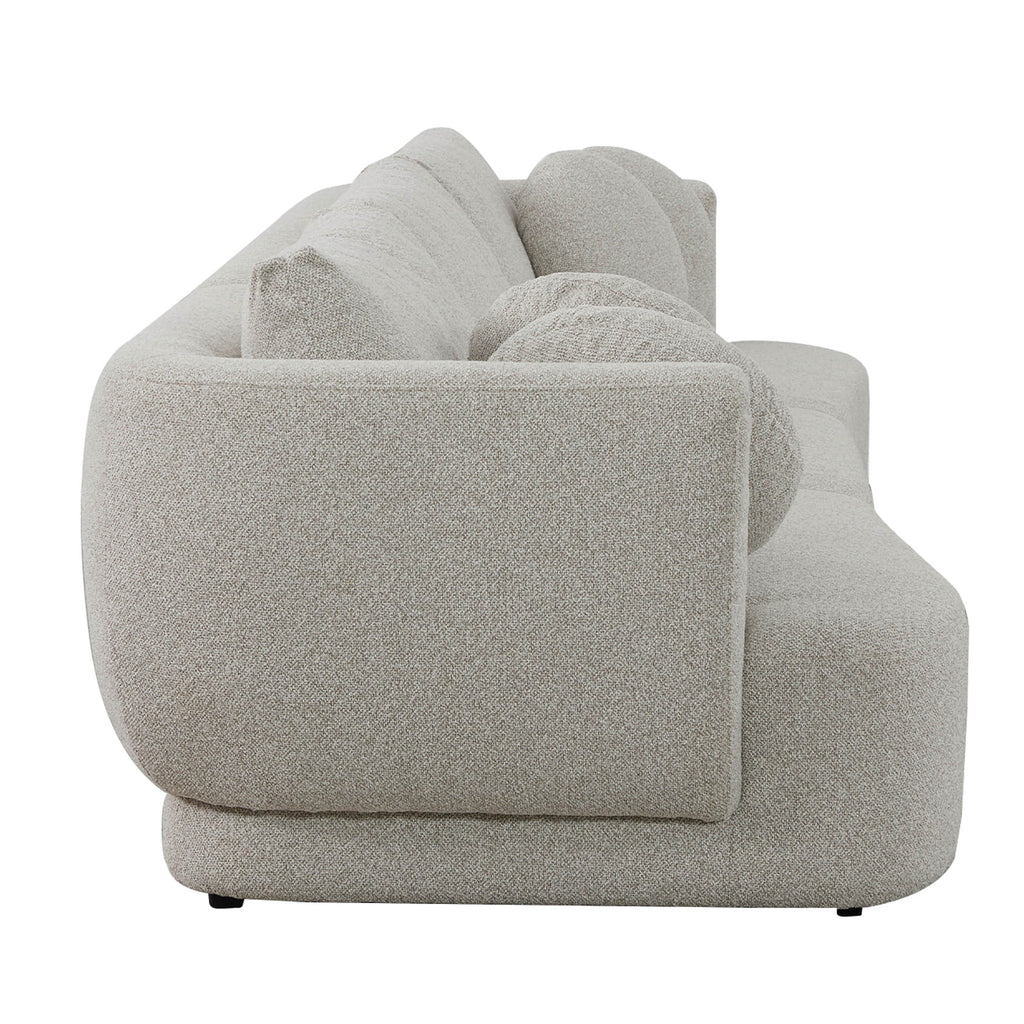 Grace 3-Seat Modular Curved Sofa – Generously Sized Design