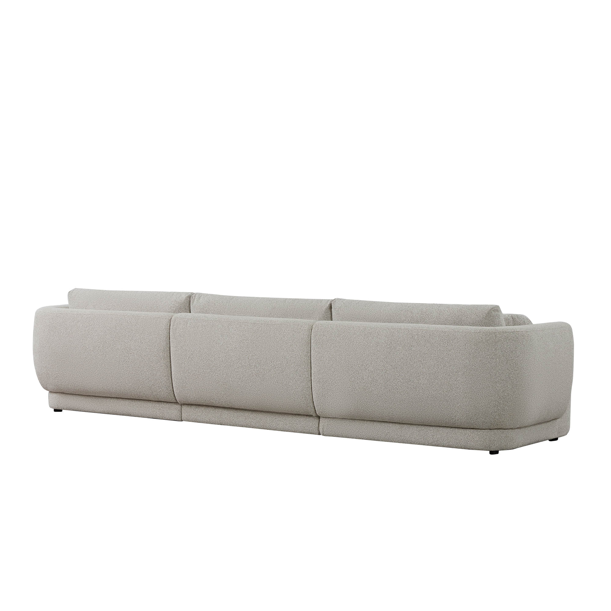 Grace 3-Seat Modular Curved Sofa – Generously Sized Design