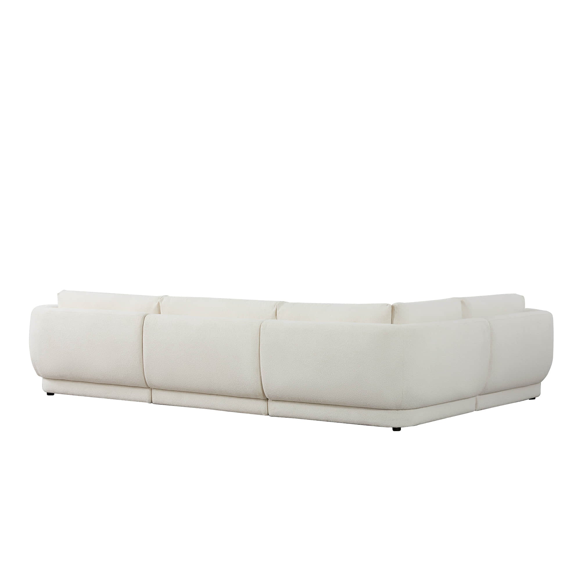 Grace 4-Seat Modular Curved Sofa – Generously Sized Design