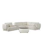 Grace 4-Seat Modular Curved Sofa – Generously Sized Design