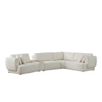 Grace 4-Seat Modular Curved Sofa – Generously Sized Design
