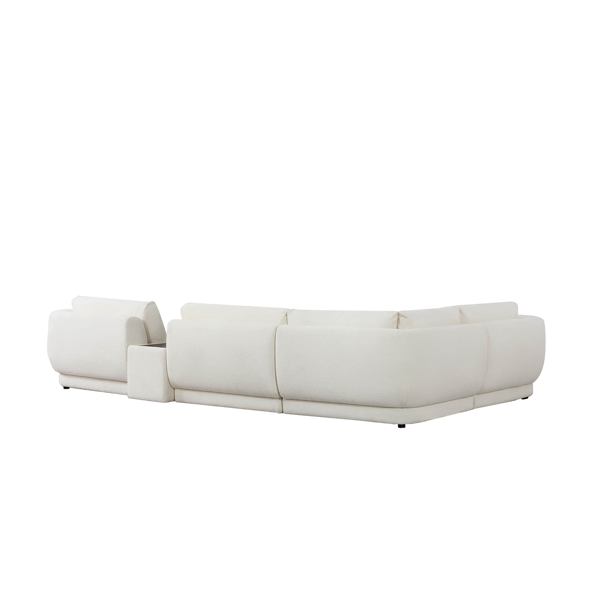 Grace 4-Seat Modular Curved Sofa – Generously Sized Design