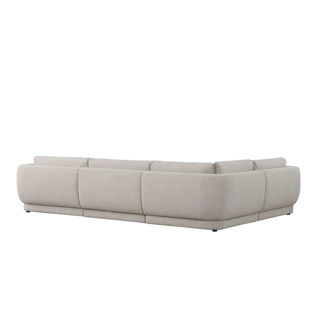 Grace 4-Seat Modular Curved Sofa – Generously Sized Design
