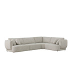 Grace 4-Seat Modular Curved Sofa – Generously Sized Design