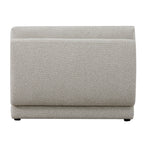 Fauteuil de salon modulaire sans accoudoirs Grace – Design aux dimensions généreuses