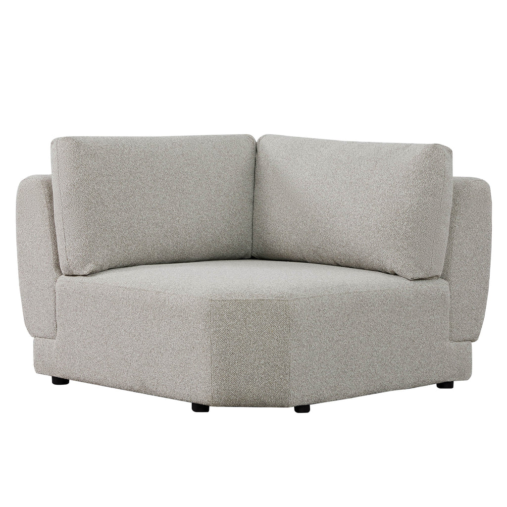 Grace 4-Seat Modular Curved Sofa – Generously Sized Design