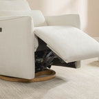 Janice Power Swivel Nursery Glider Recliner with Power Headrest