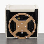 Janice Power Swivel Nursery Glider Recliner with Power Headrest