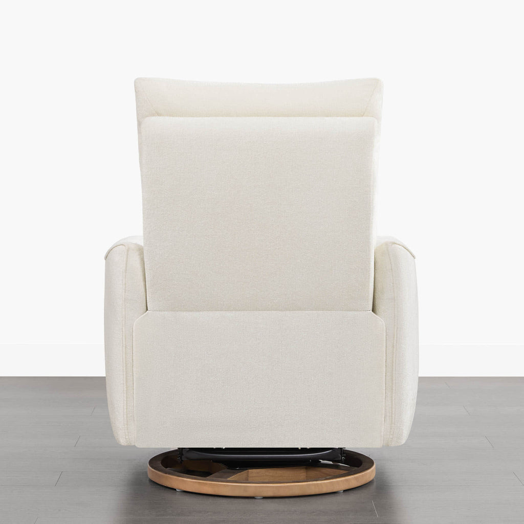 Janice Power Swivel Nursery Glider Recliner with Power Headrest