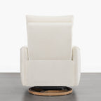 Janice Power Swivel Nursery Glider Recliner with Power Headrest