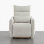 Janice Power Swivel Nursery Glider Recliner with Power Headrest