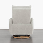 Janice Power Swivel Nursery Glider Recliner with Power Headrest