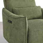 Janice Power Swivel Nursery Glider Recliner with Power Headrest