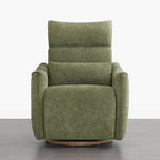 Janice Power Swivel Nursery Glider Recliner with Power Headrest