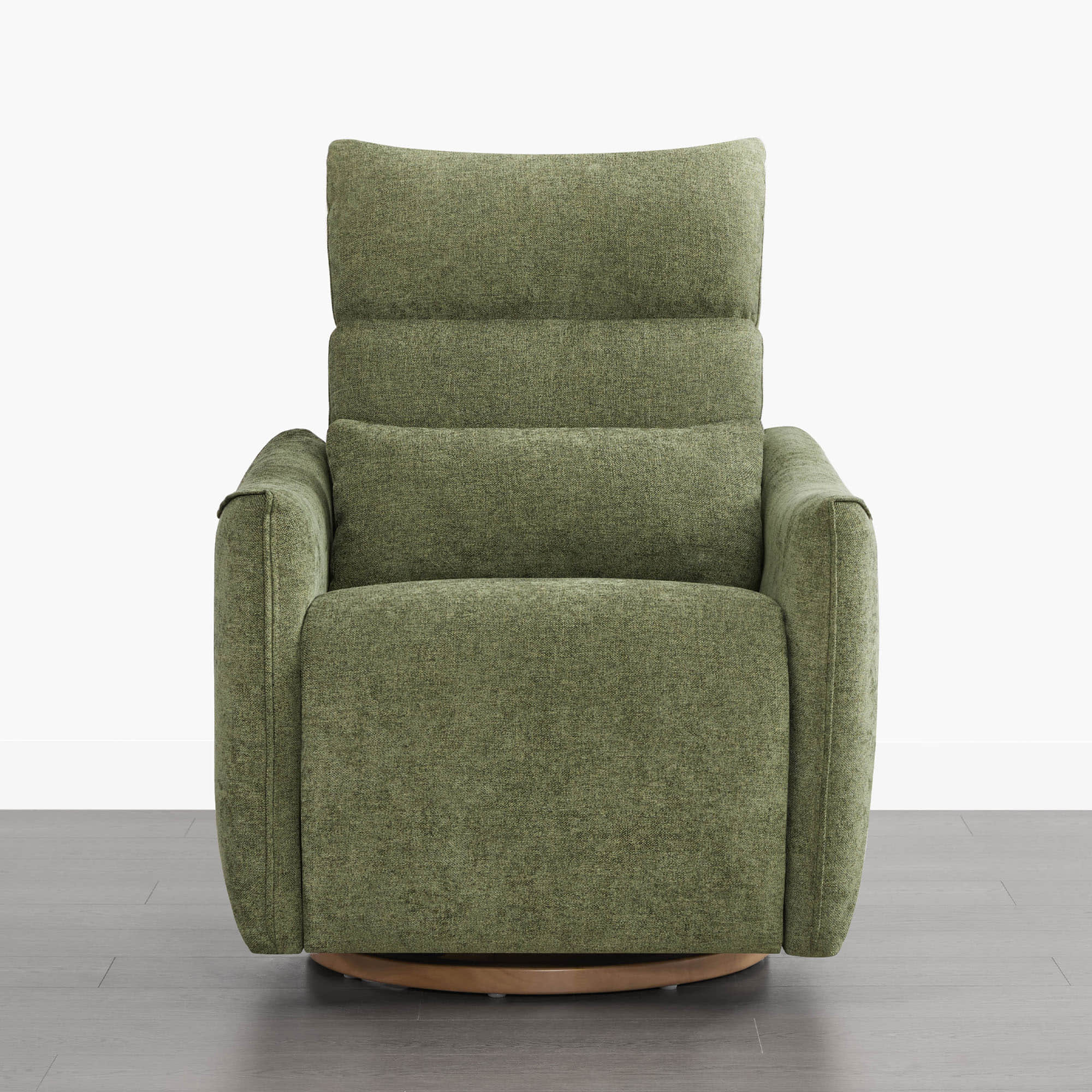 Janice Power Swivel Nursery Glider Recliner with Power Headrest