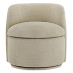 Jolie Performance Boucle Swivel Accent Chair