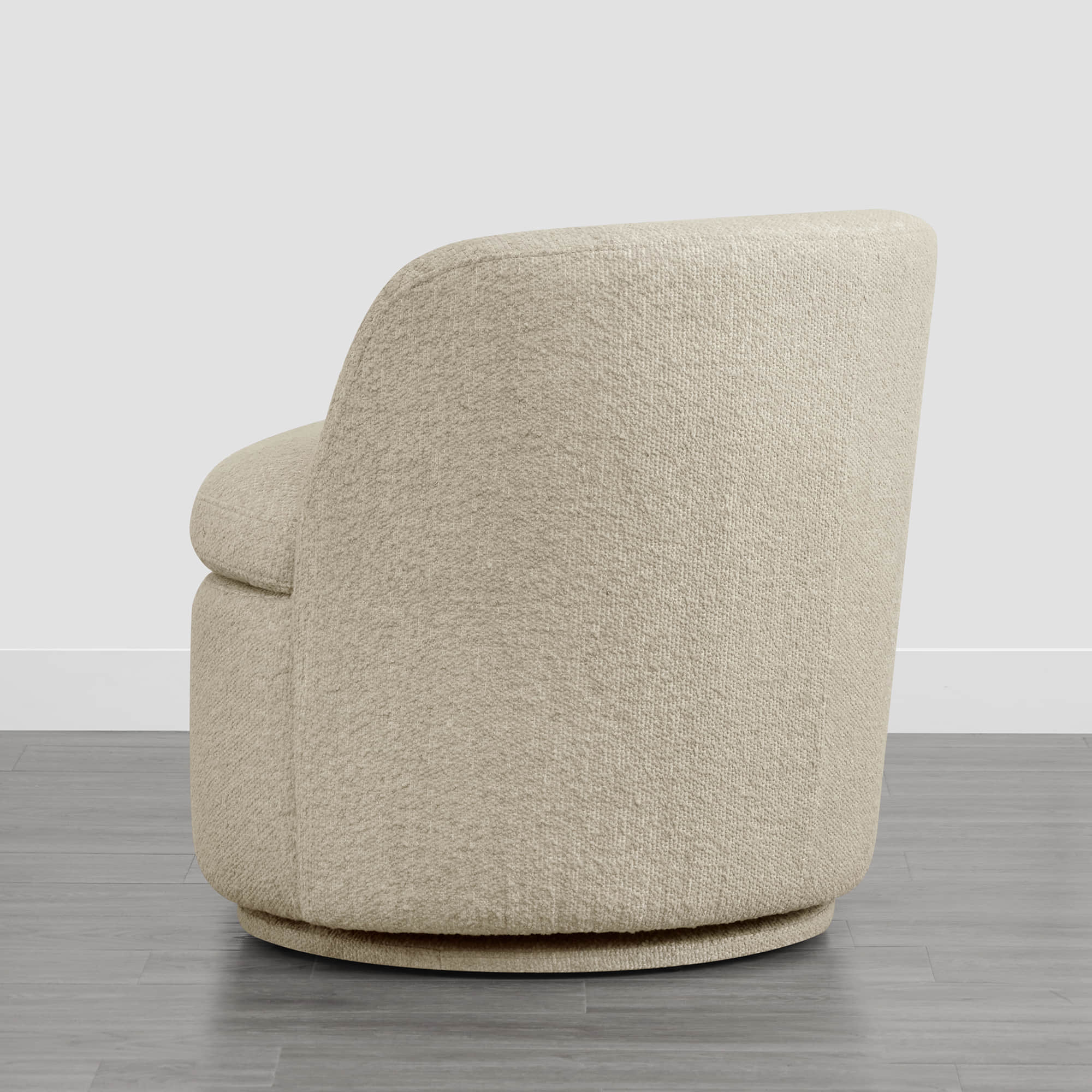 Jolie Performance Boucle Swivel Accent Chair