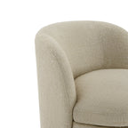 Jolie Performance Boucle Swivel Accent Chair