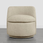 Jolie Performance Boucle Swivel Accent Chair