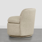 Jolie Performance Boucle Swivel Accent Chair