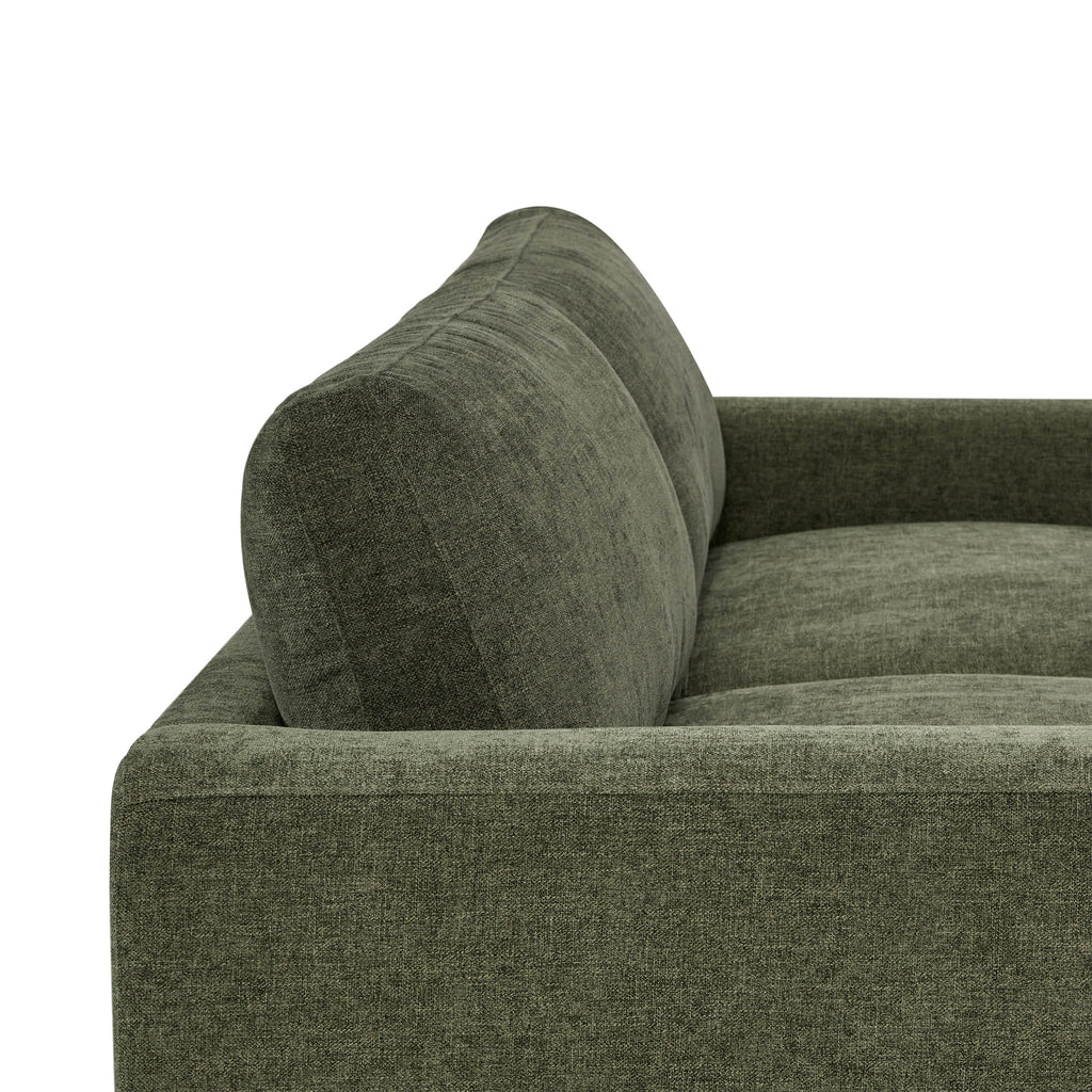 Keaton Performance Fabric 3-Seater Sofa with Ash Wood Base (99'')