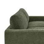 Keaton Performance Fabric 3-Seater Sofa with Ash Wood Base (99'')