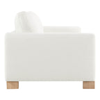 Keaton Performance Fabric 3-Seater Sofa with Ash Wood Base (99'')