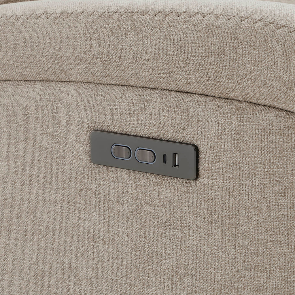 Keni Wall Hugger Power Recliner with Power Headrest