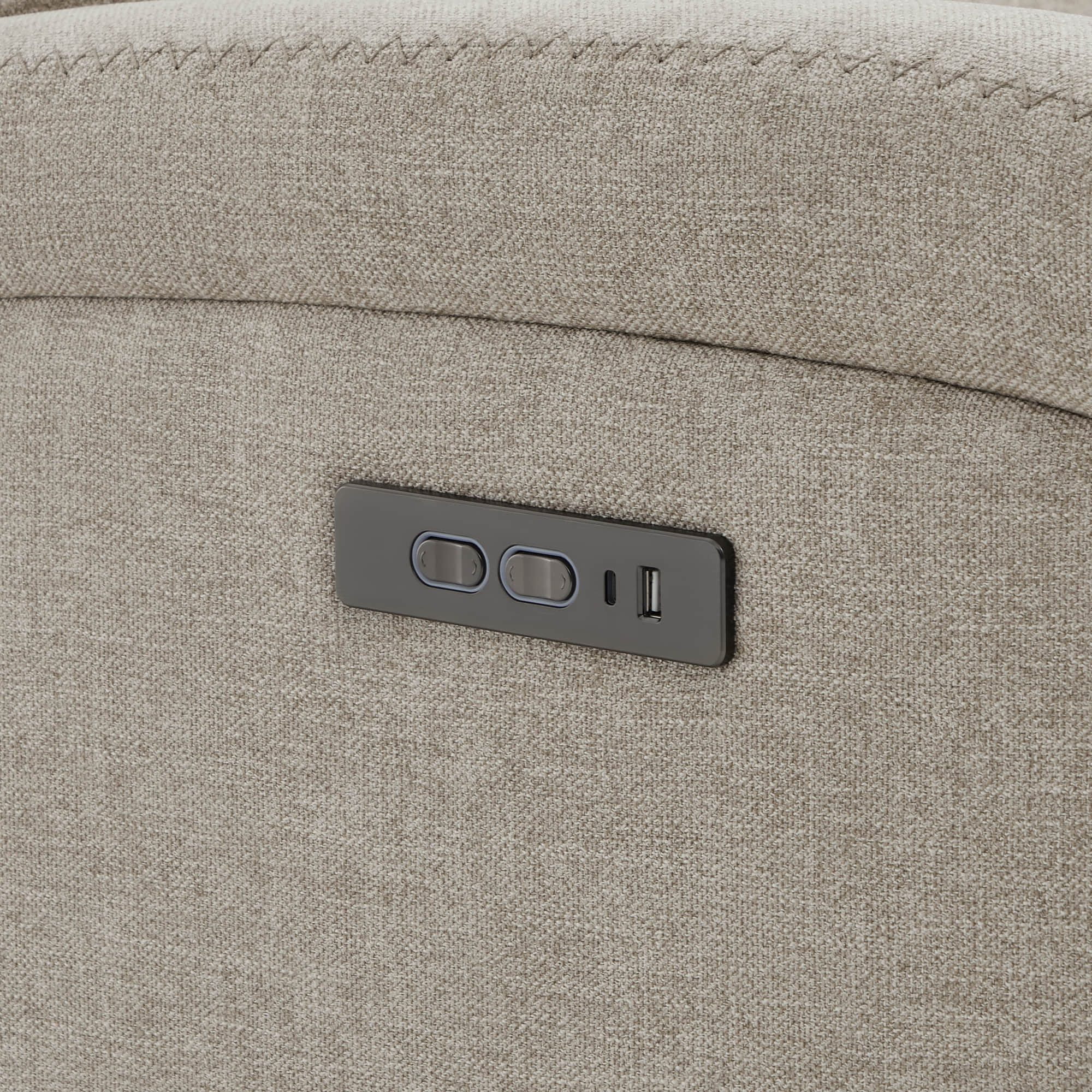 Keni Wall Hugger Power Recliner with Power Headrest