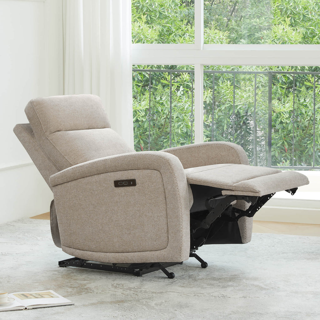 Keni Wall Hugger Power Recliner with Power Headrest