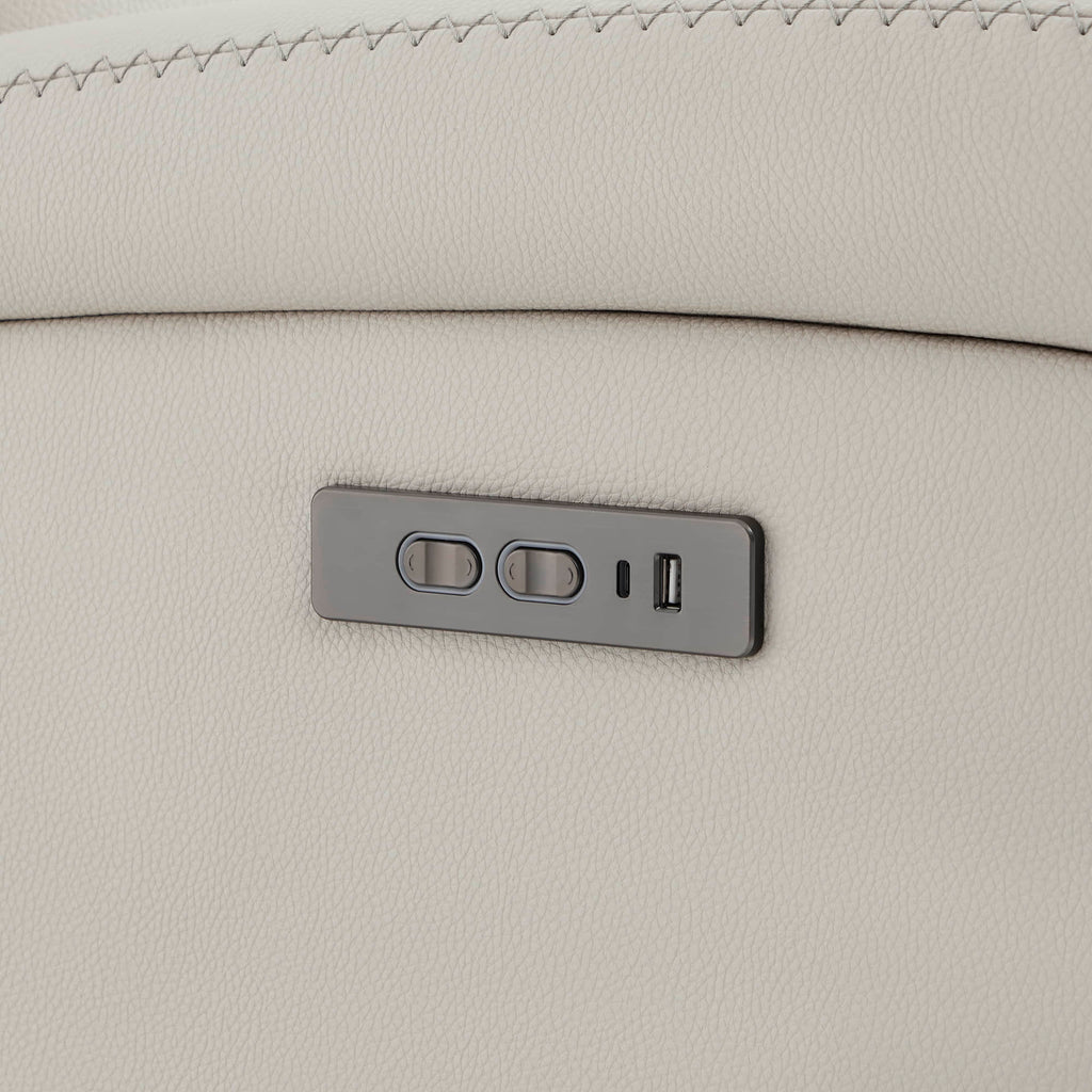 Keni Wall Hugger Power Recliner with Power Headrest