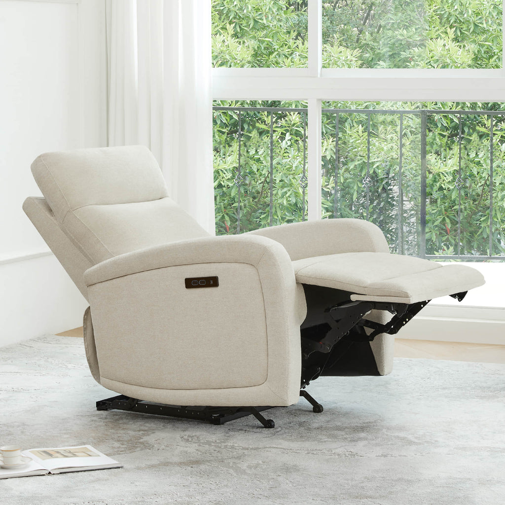 Keni Wall Hugger Power Recliner with Power Headrest
