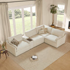 Kenna Modular 4 Seat Sofa-Chaise Sectional