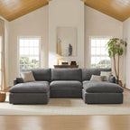 Kenna 5 Seat Modular Sofa-Chaise Sectional