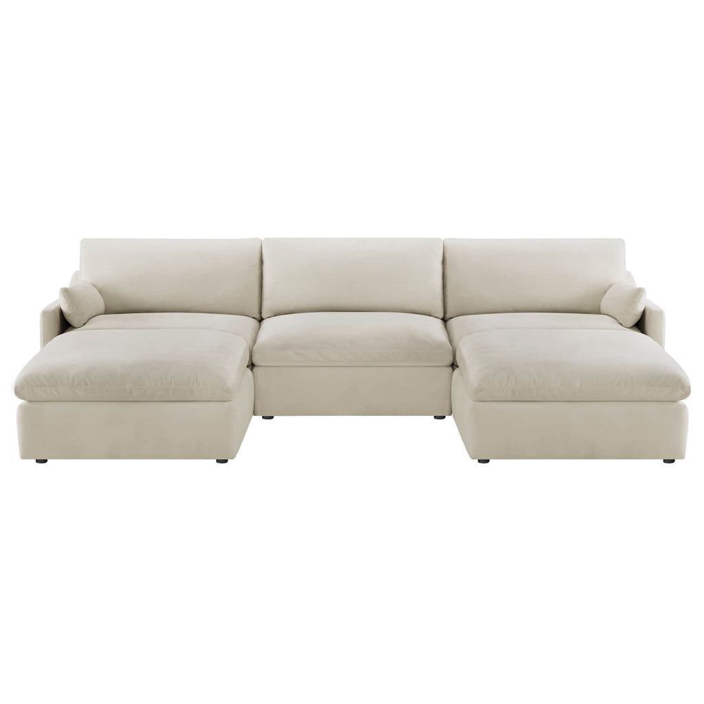 Kenna 5 Seat Modular Sofa-Chaise Sectional